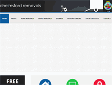 Tablet Screenshot of chelmsfordmoving.co.uk